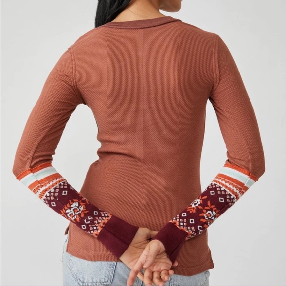 🎿WE THE FREE🎿MICAH KNIT CUFF THERMAL❄️ - Picture 3 of 6